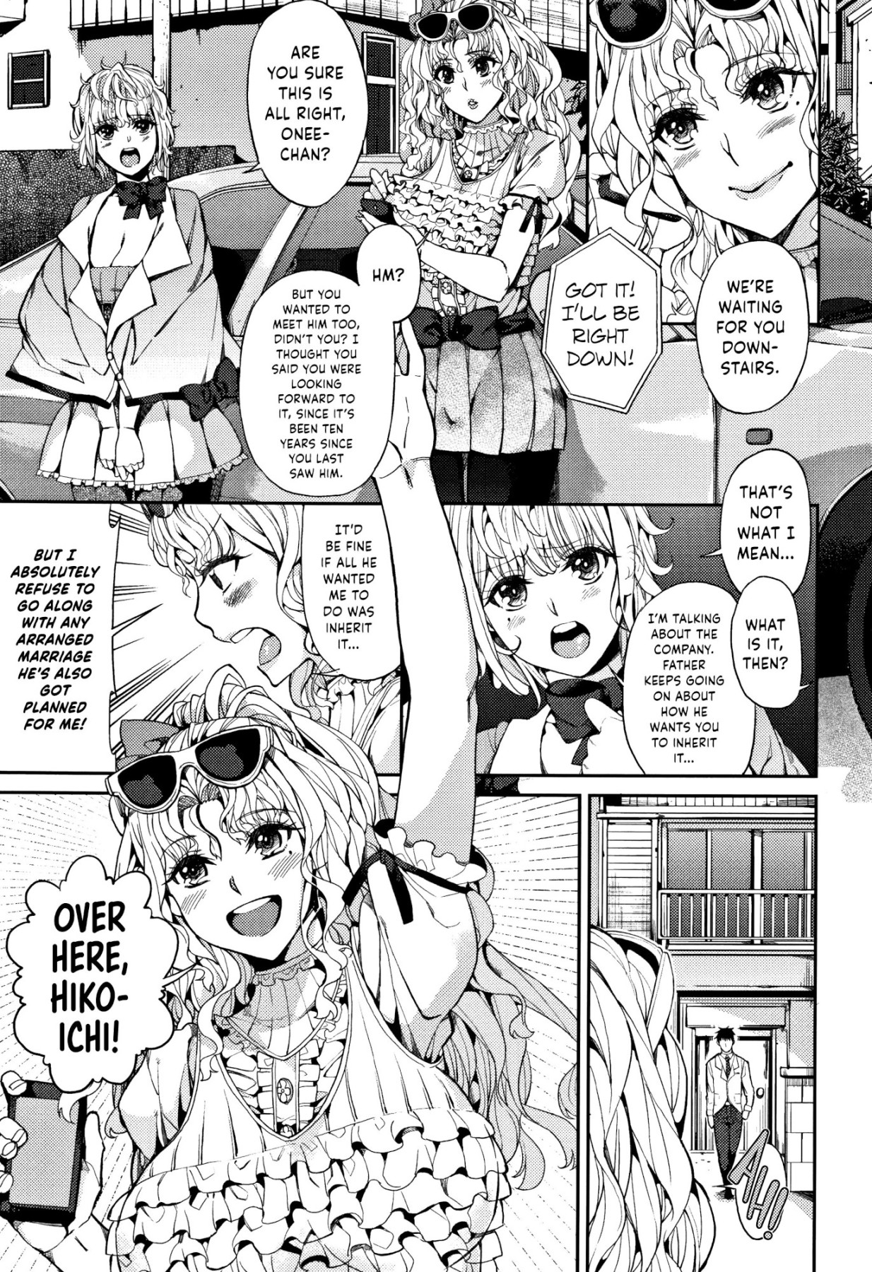 Hentai Manga Comic-Love Triangle-Read-1